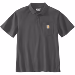Carhartt Loose Fit Short-Sleeve Pocket Polo, grigio, dimensione L per uomo - Vista aggiuntiva 2