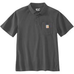 Carhartt Loose Fit Short-Sleeve Pocket Polo, grigio, dimensione 2XL per uomo