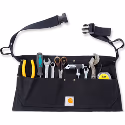 Carhartt Firm Duck Half Apron Cintura degli attrezzi, nero, dimensione XL per uomo