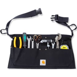 Carhartt Firm Duck Half Apron Cintura degli attrezzi, nero, dimensione XL per uomo