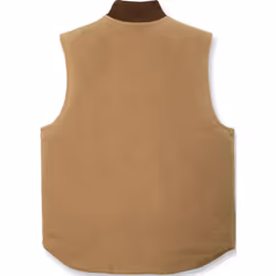 Carhartt Relaxed Fit Firm Duck Insulated Rib Collar Veste, marrone, dimensione M per uomo