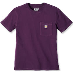 Carhartt Loose Fit Heavyweight Short-Sleeve Pocket 2024 Maglietta, porpora, dimensione S per uomo