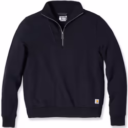 Carhartt Relaxed Fit Half Zip Felpa da donna, nero, dimensione L per donne