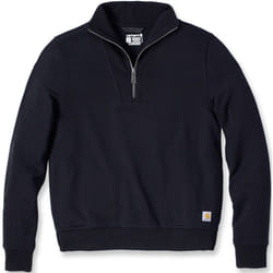 Carhartt Relaxed Fit Half Zip Felpa da donna, nero, dimensione S per donne