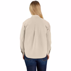Carhartt Rugged Flex Loose Fit Heavyweight Duck Camicia da donna, beige, dimensione S per donne