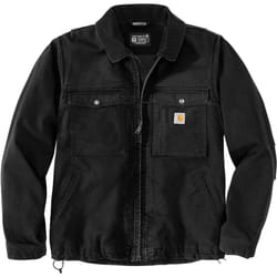 Carhartt Montana Rugged Flex Relaxed Fit Duck Insulated Giacca, nero, dimensione M per uomo