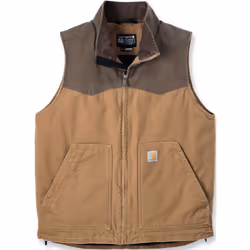 Carhartt Montana Rugged Flex Relaxed Fit Duck Veste, marrone, dimensione L per uomo