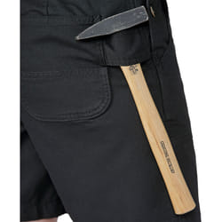 Carhartt Rugged Flex Relaxed Fit Canvas Ladies Salopette corte, nero, dimensione M per uomo
