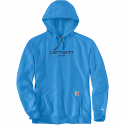 Carhartt Force Relaxed Fit Lightweight Logo Graphic Felpa, blu, dimensione 2XL per uomo