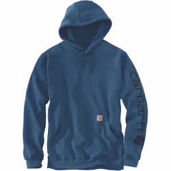 Carhartt Midweight Sleeve Logo 2025 Felpa, blu, dimensione XS per uomo