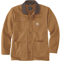 Carhartt Loose Fit Firm Duck Blanket-Lined Chore Cappotto, marrone, dimensione 2XL per uomo