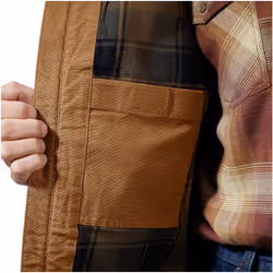 Carhartt Montana Relaxed Fit Duck Veste, marrone, dimensione S per uomo