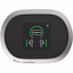 POLY Auricolari bianco sabbia Voyager Free 60+ UC + Adattatore BT700 USB-C + Custodia di ricarica touchscreen - Vista aggiuntiva 8