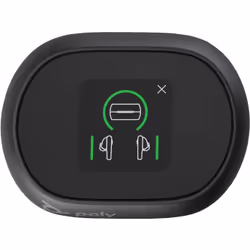 POLY Auricolari nerofumo Voyager Free 60+M UC + Adattatore BT700 USB-C + Custodia per ricarica con touchscreen - Vista aggiuntiva 8