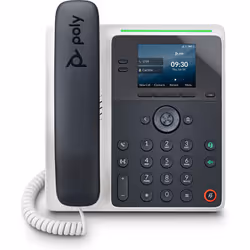 POLY Telefono IP Edge E100 abilitato per PoE, IP Phone, Nero, Cornetta cablata, IPS, 7,11 cm (2.8"), 320 x 240 Pixel