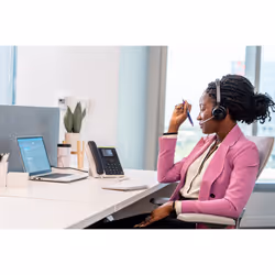 POLY Telefono IP Edge E220 abilitato per PoE