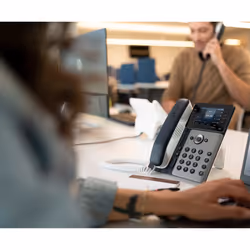 POLY Telefono IP Edge E300 abilitato per PoE