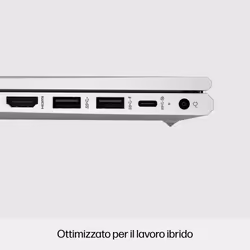 HP ProBook 445 G10 Ryzen 5 7530U 14" Full HD 8 GB 256 GB SSD Win11 Pro Argento - Vista aggiuntiva 7