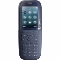 POLY Ricevitore telefonico Rove 30 DECT, Nero, Cornetta wireless, Resistente alle cadute, TFT, 6,1 cm (2.4"), 240 x 320 Pixel