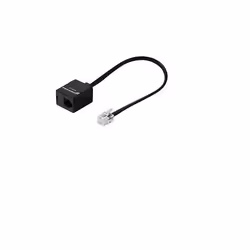 POLY Presa RJ9 per cavo RJ9 (0,2 m), Cavo, Nero