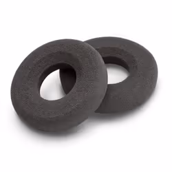 POLY Cuscinetti auricolari in schiuma Blackwire C310/320 (2 pezzi), Set cuscinetto/anello, Nero