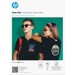 HP Carta per trasferimenti a caldo su tessuti scuri, A4 (210 x 297 mm), 10 fogli