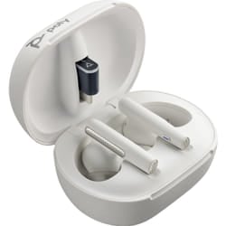 POLY Auricolari bianchi Voyager Free 60/60+ (2 pezzi)