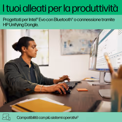 HP Combinazione di mouse e tastiera 680 Comfort Dual-Mode - Vista aggiuntiva 4