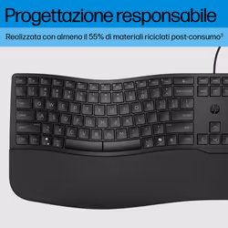 HP 485 Comfort Wired Keyboard - Vista aggiuntiva 4