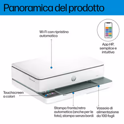 HP ENVY Stampante multifunzione 6130e - Vista aggiuntiva 3