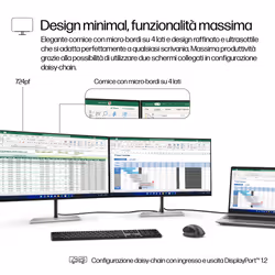 HP Monitor FHD serie 7 Pro da 23,8" - 724pf - Vista aggiuntiva 8