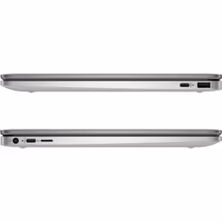 HP Chromebook 14a-na0078nl Intel® Celeron® N4120 35,6 cm (14") HD 4 GB LPDDR4-SDRAM 64 GB eMMC Wi-Fi 5 (802.11ac) ChromeOS Argento - Vista aggiuntiva 7