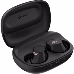POLY Voyager Free 20 Black Earbuds +Basic Charge Case