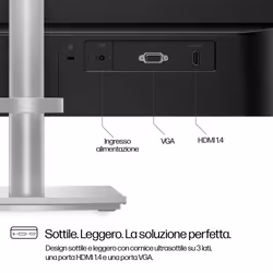 HP Series 5 Monitor Serie 5 23,8" FHD ad altezza regolabile – 524sh - Vista aggiuntiva 8