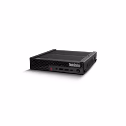 Lenovo ThinkStation P3 i7-14700T 32 GB 1 TB SSD NVIDIA Quadro T1000 Win11 Pro Mini PC Nero - Vista aggiuntiva 5