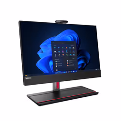 Lenovo ThinkCentre M90a i5-14500 23.8" Touch 16 GB 1 TB SSD Win11 Pro Nero - Vista aggiuntiva 5
