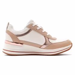 Sneakers basse Skechers - Billion 2 beige 177345 WNT Beige - 41 - Vista aggiuntiva 2
