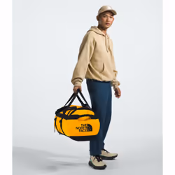 The North Face NF0A52SA borsone 71 L Nylon, Poliestere Nero, Giallo - Vista aggiuntiva 5