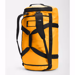 The North Face Base Camp Duffel L borsone 95 L Poliestere Nero, Giallo - Vista aggiuntiva 4