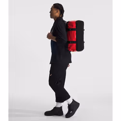 The North Face NF0A52SS borsone 31 L Nylon, Poliestere Nero, Rosso - Vista aggiuntiva 5