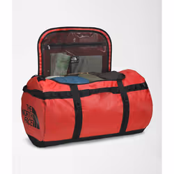 The North Face Base Camp borsone 150 L Nylon, Poliestere Nero, Rosso - Vista aggiuntiva 4