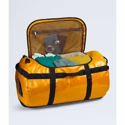 The North Face Base Camp borsone 150 L Nylon, Poliestere Nero, Giallo - Vista aggiuntiva 4
