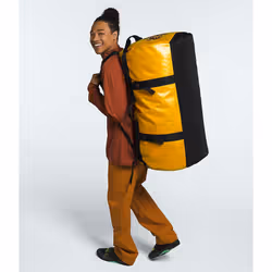 The North Face Base Camp borsone 150 L Nylon, Poliestere Nero, Giallo - Vista aggiuntiva 5