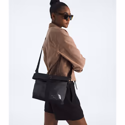 The North Face Base Camp Nylon, Poliestere Nero Unisex Borsa a tracolla - Vista aggiuntiva 4