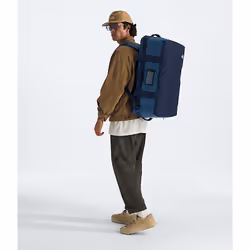 The North Face Base Camp Voyager borsone 62 L Plastica riciclata, Poliuretano termoplastico (TPU) Blu - Vista aggiuntiva 4