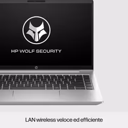 HP ProBook 440 G10 Intel® Core™ i5 i5-1334U Computer portatile 35,6 cm (14") Full HD 8 GB DDR4-SDRAM 256 GB SSD Wi-Fi 6E (802.11ax) Windows 11 Pro Argento - Vista aggiuntiva 7