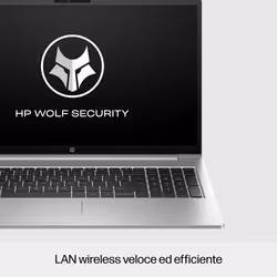 HP ProBook 450 G10 i7-1355U 15.6" Full HD 16 GB 512 GB SSD Win11 Pro Argento - Vista aggiuntiva 6