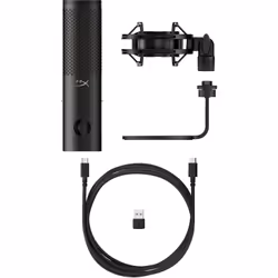 HP HyperX QuadCast 2 S - USB Microphone (Black) Nero Microfono da tavolo - Vista aggiuntiva 6