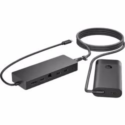 HP Universal USB-C Hub and Laptop Charger Combo, 150 mm, 55 mm, 21,5 mm, 115 g