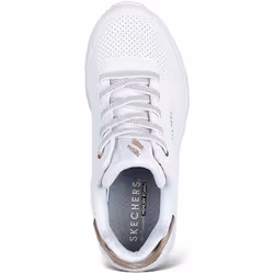 Scarpe bambini Skechers UNO LITE METALLIC MODE Bianco - 28 - Vista aggiuntiva 3